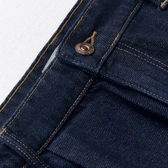 NWT ZARA HIGH-WAISTED PALAZZO JEANS Z1975 BLUE - Picture 3 of 6